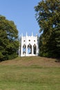 Gothic Temple in Painshill Park.