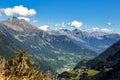 View from the Gotthard Pass