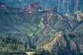 View on the Gran Canaria Mountains from Artenara village