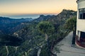 View on the Gran Canaria Mountains from Artenara village