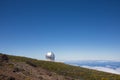 View of the Gran telescope Canarias Royalty Free Stock Photo