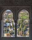 View of Granada, Andalusia, Spain. Royalty Free Stock Photo