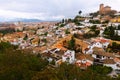 View of Granada from mount