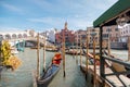 View on Grand canal in Venice, Italy Royalty Free Stock Photo