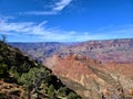 View of the Grand Canyon. Multicolored rocks. The beauty of nature. National Park