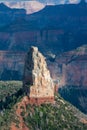 View of Grand Canyon from Point Imperial on North Rim. Royalty Free Stock Photo