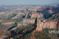 View of Grand Canyon from Point Imperial on North Rim. Royalty Free Stock Photo