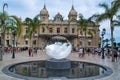 A view of grand casino in Monte Carlo, Monaco Royalty Free Stock Photo