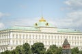 View on Grand Kremlin Palace of the Moscow Kremlin Royalty Free Stock Photo