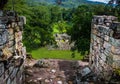 View of Grand Plaza in Mayan Ruins - Copan Archaeological Site, Honduras