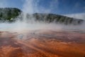 Colorful Grand Prismatic Spring in Yellowstone