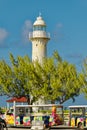 View of the Grand Turk Lighthouse Royalty Free Stock Photo