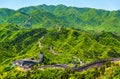 View of the Great Wall at Badaling - China