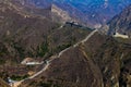 View of the great wall, beijing