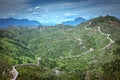 View of the Great Wall of China, near Beijing