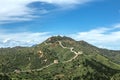 View of the Great Wall of China, near Beijing