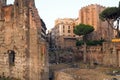 The Forum of Augustus in Rome, italy Royalty Free Stock Photo