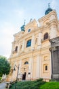 View at the Greek Catholic Church of Saint John the Baptist in Przemysl - Poland Royalty Free Stock Photo