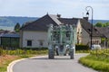 View on green premier cru champagne vineyards in village Hautvillers near Epernay, Champange, France Royalty Free Stock Photo