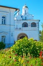 The Annunciation gate church of Suzdal Intercession Monastery Royalty Free Stock Photo