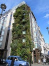 A building covered with plants in London