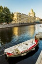 View on Griboyedov Canal and at St. Isidorovsky Church