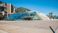 View of the Grimaldi Forum in Montecarlo Royalty Free Stock Photo