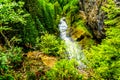 Grouse Creek in Wells Gray Provincial Park, British Columbia, Can Royalty Free Stock Photo