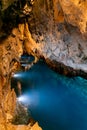 View of the Gruta de las Maravillas Cave in Aracena Royalty Free Stock Photo