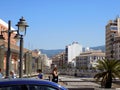 View of Guadalmedina river-Malaga -MALAGA