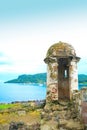 View of a guard house in a colonial spanish fort in Portobelo, P