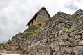 The Guard house in Machu Picchu, Peru Royalty Free Stock Photo