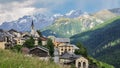 View of Guarda Graubunden, Switzerland