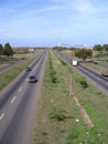 View of the Guayana Avenue, by the Matanzas industrial zone, Puerto Ordaz, Venezuela.