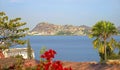 View of the Guayas river and hill