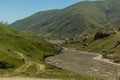 View of Gudiyalchay river canyon, Azerbaij