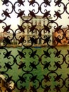 View from the Guggenheim Palazzo Venice on a Rainy Day