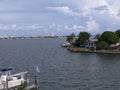 View from Gulf Channel; Gulf Coast Florida