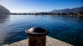 View of the gulf of Mondello and Monte Pellegrino, Palermo, Sicily island, Italy Royalty Free Stock Photo