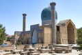 View of the Gur-i Amir Mausoleum Tomb of Tamerlane. Samarkand