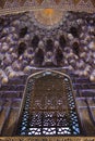 View of Guri Amir mausoleum window