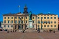 View of the gustav adolf square in Goteborg, Sweden.