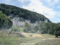 A view of Gwrych Castle in North Wales