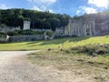 A view of Gwrych Castle in North Wales