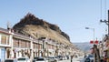 Gyantse Dzong or Gyantse fort in Gyantse town, Tibet Royalty Free Stock Photo