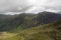 A view of Gylder Fawr And Y Garn Royalty Free Stock Photo