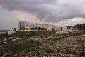 View of the Hadassah Hospital, Ein Kerem complex, in Jerusalem, Israel Royalty Free Stock Photo