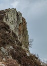 View of Hadrians Wall at Cawfield Crag and Quarry.