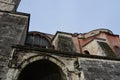 View of Hagia Sophia, Christian patriarchal basilica, imperial mosque and now a museum. Istanbul, Turkey. Blue, exterior Royalty Free Stock Photo