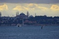 A view of Hagia Sophia Royalty Free Stock Photo